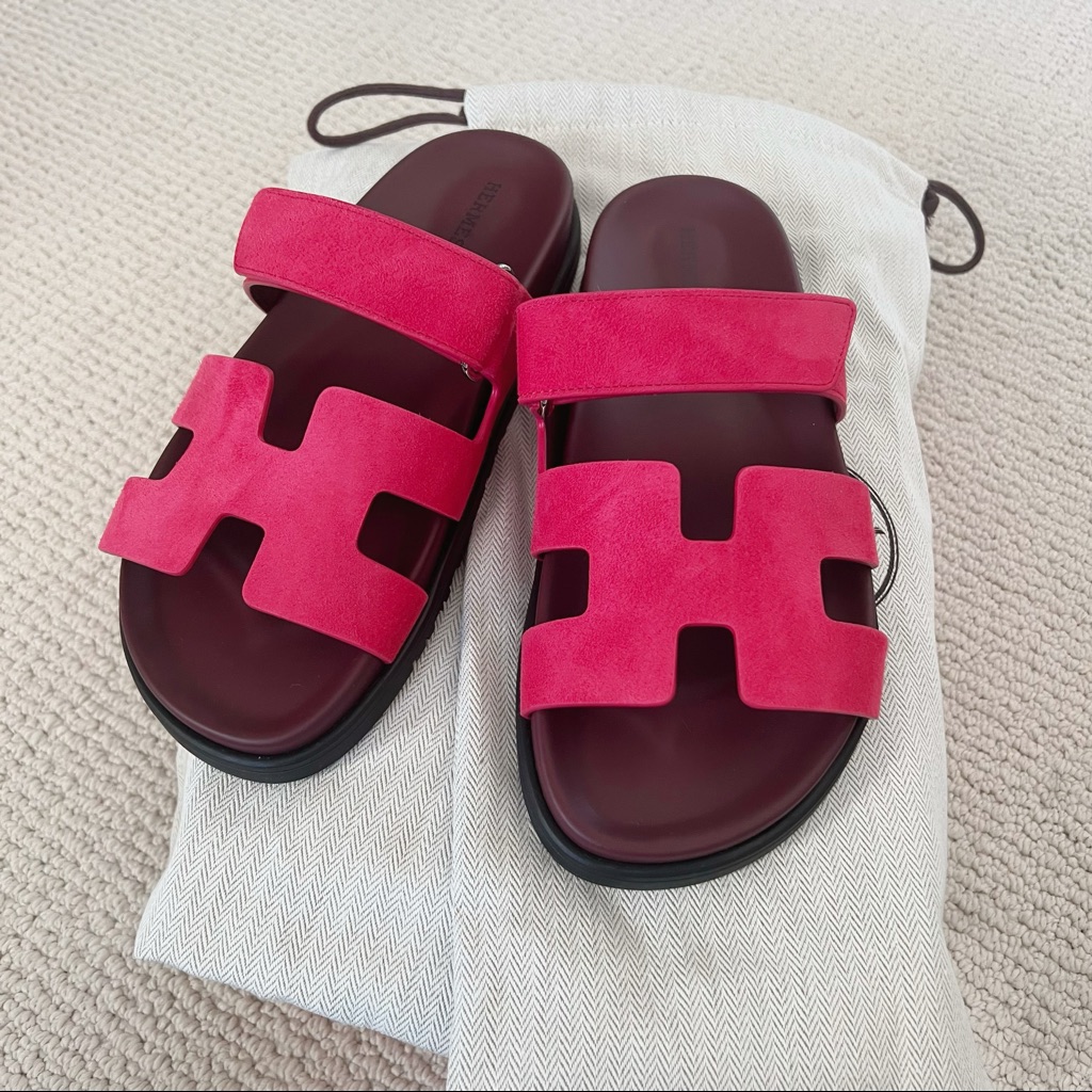 Brand Newhermes Chypre Sandal In Size 38